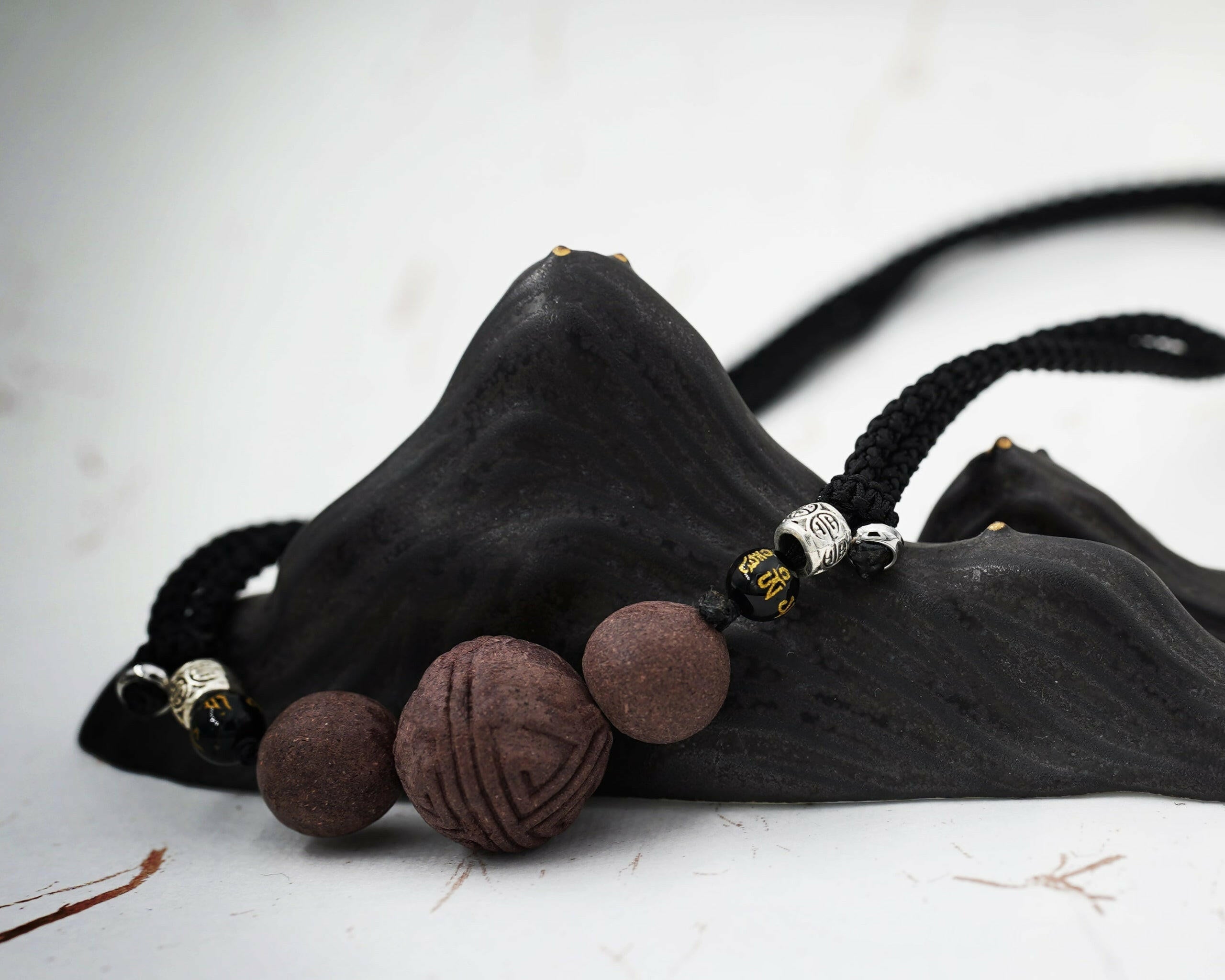 WOOD Element - Aromatic Bracelet & Necklace Set