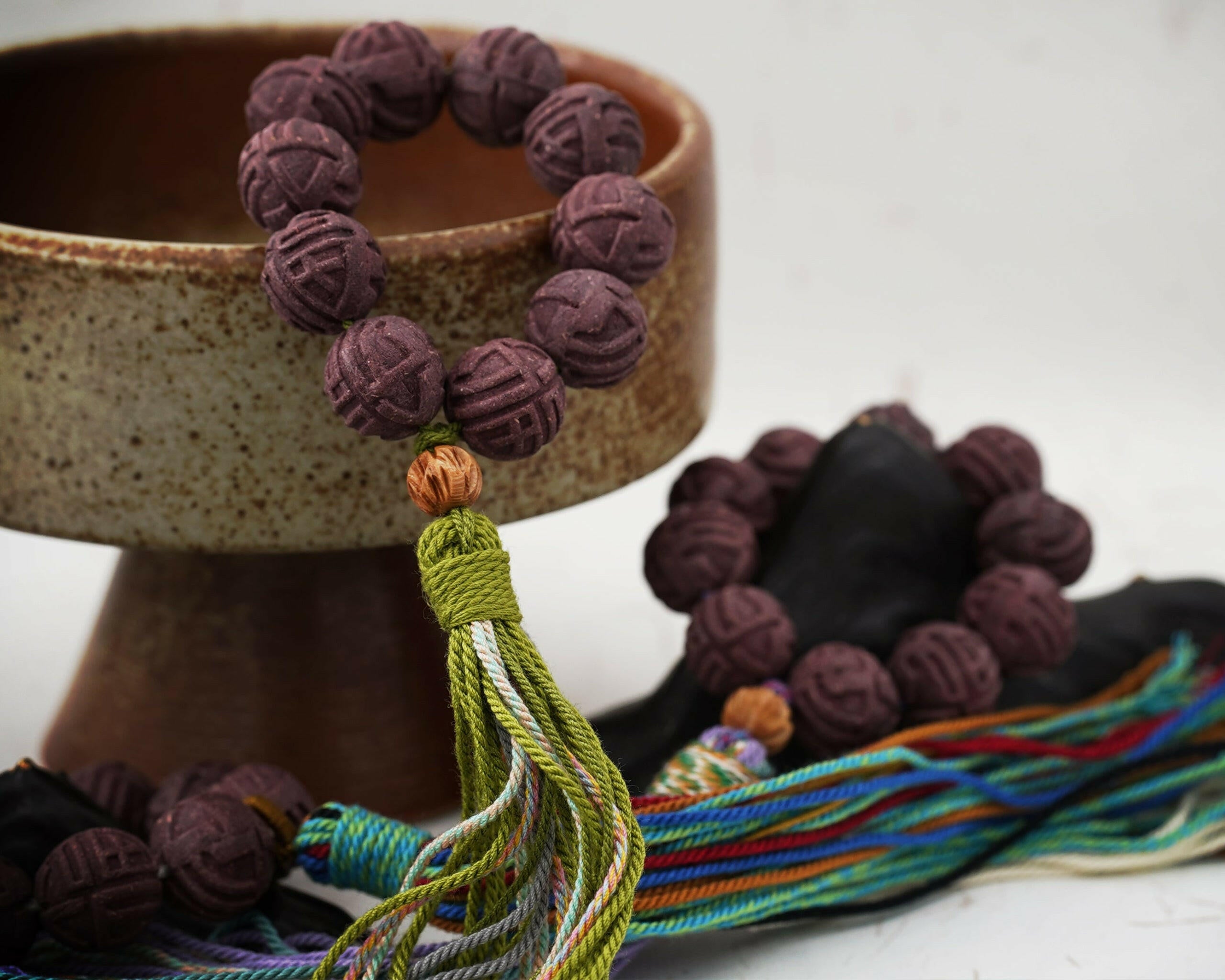 WOOD Element - Aromatic Bracelet & Necklace Set